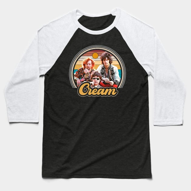 American Love Cream 80s 90s Fan Gifts Baseball T-Shirt by BarryBridgesScene